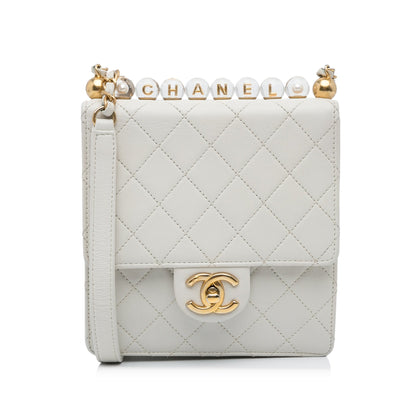 Chanel Sac Mini Chic Pearls Crossbody