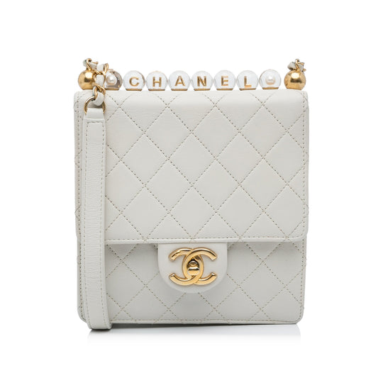 Chanel Sac Mini Chic Pearls Crossbody