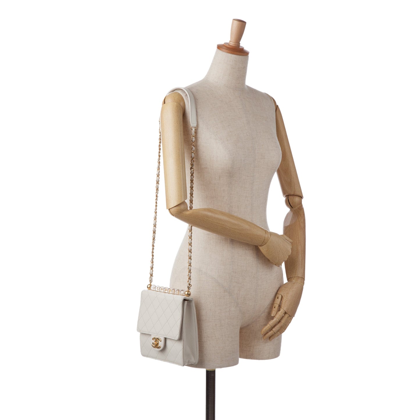 Chanel Sac Mini Chic Pearls Crossbody