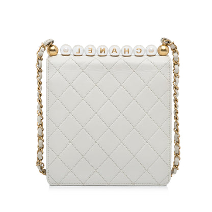 Chanel Sac Mini Chic Pearls Crossbody