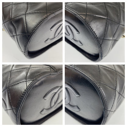 Chanel Vintage Lambskin Fringe Crossbody Bag
