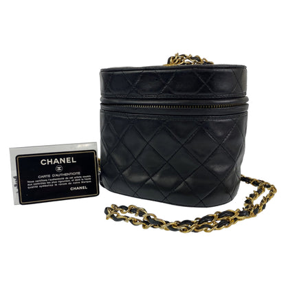 Chanel Vintage Lambskin Fringe Crossbody Bag