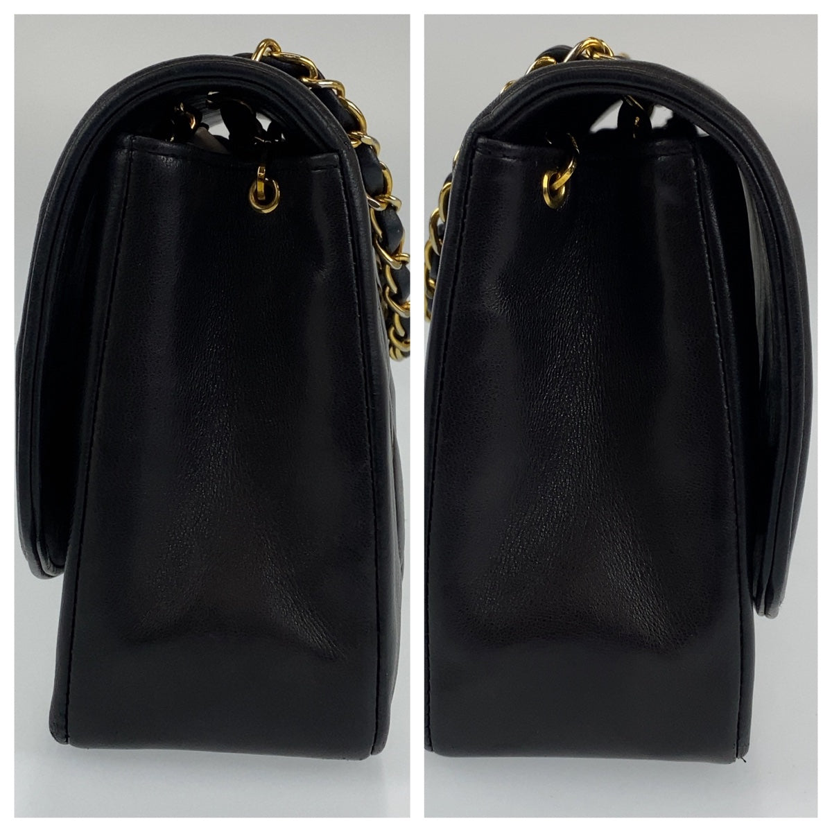 Chanel Vintage Diana Lambskin Shoulder Bag