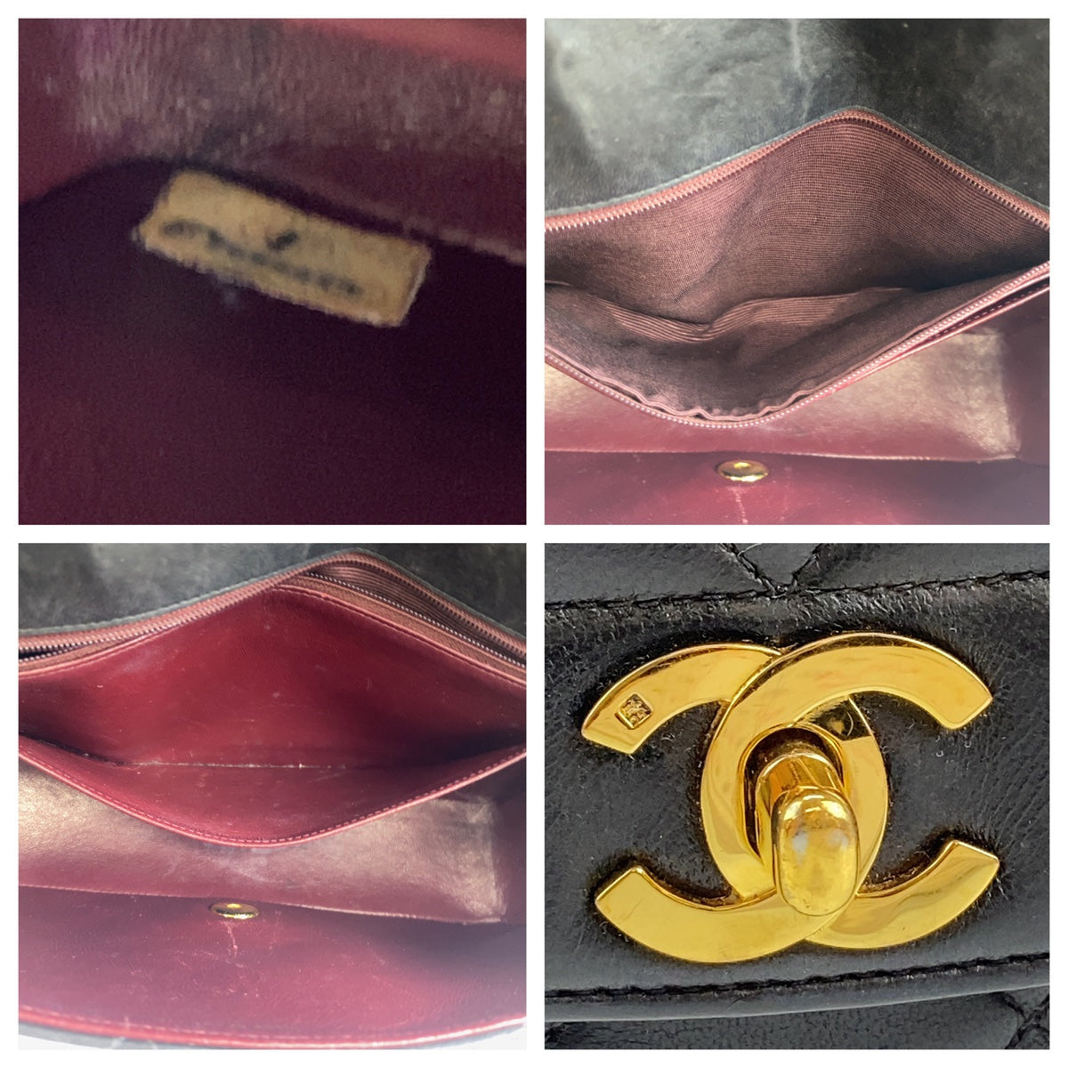 Chanel Vintage Diana Lambskin Shoulder Bag