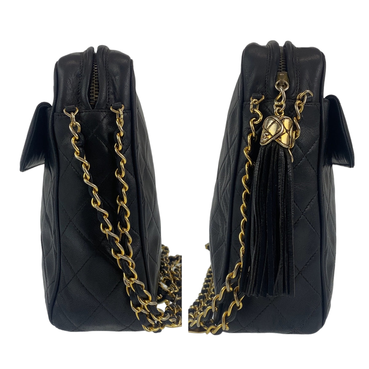 Chanel Vintage Matelasse Lambskin Shoulder Bag