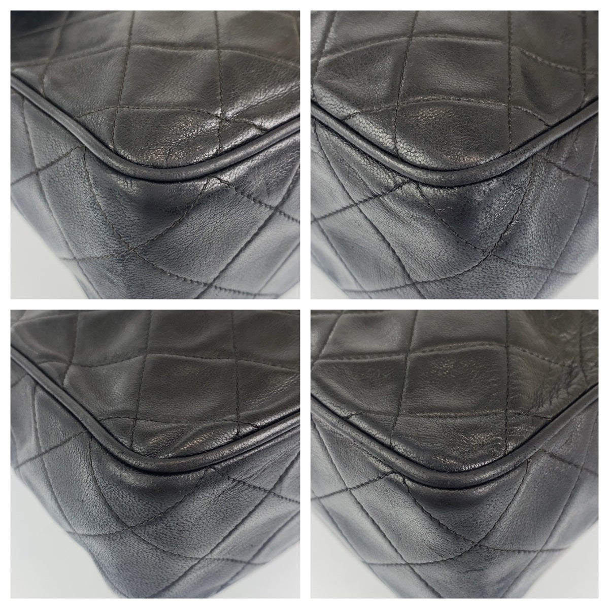 Chanel Vintage Matelasse Lambskin Shoulder Bag
