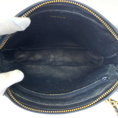 Chanel Vintage Lambskin Matelasse Tassel Shoulder Bag