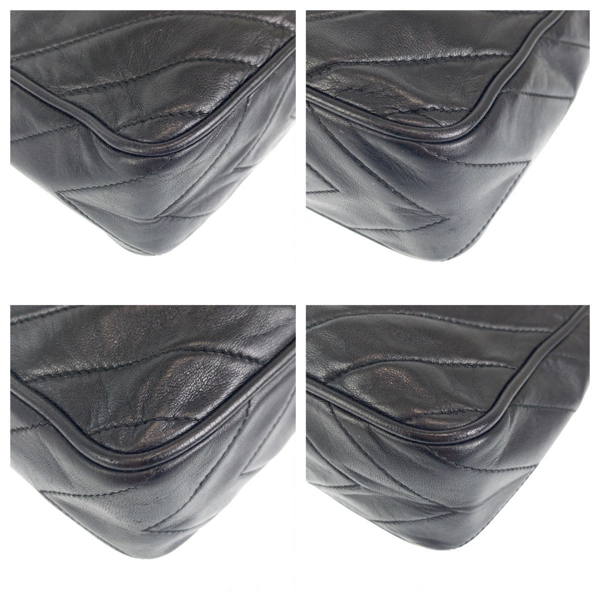 Chanel Vintage Lambskin Diamond Stitch Tassel Bag