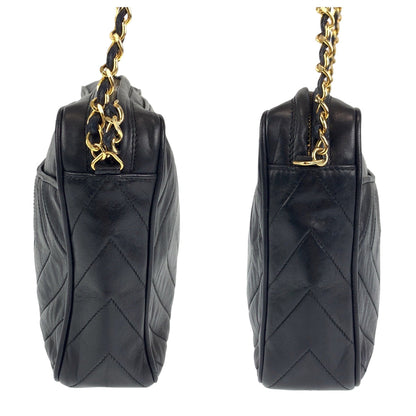 Chanel Vintage Lambskin Diamond Stitch Tassel Bag