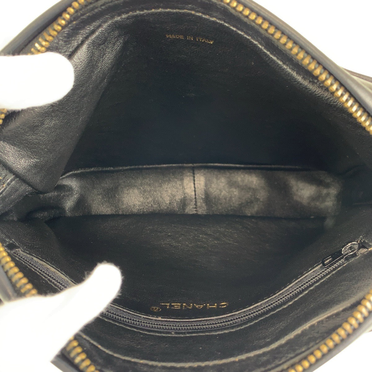 Chanel Vintage Lambskin Diamond Stitch Tassel Bag