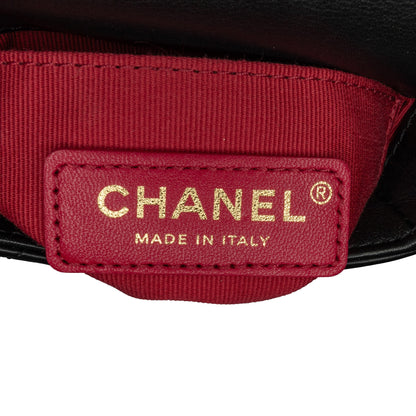 Chanel Sac Mini Quilted Calfskin Framing Chain Flap