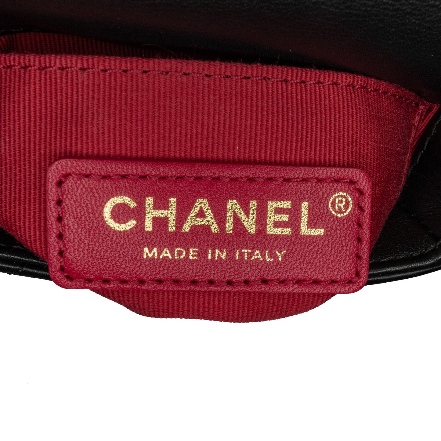 Black Chanel Mini Quilted Calfskin Framing Chain Flap Crossbody Bag