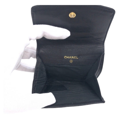 Chanel Vintage Matelasse Caviar Coin Case
