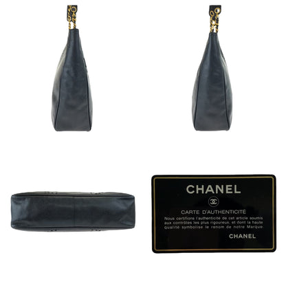 Chanel Caviar Triple Coco Chain Tote Bag