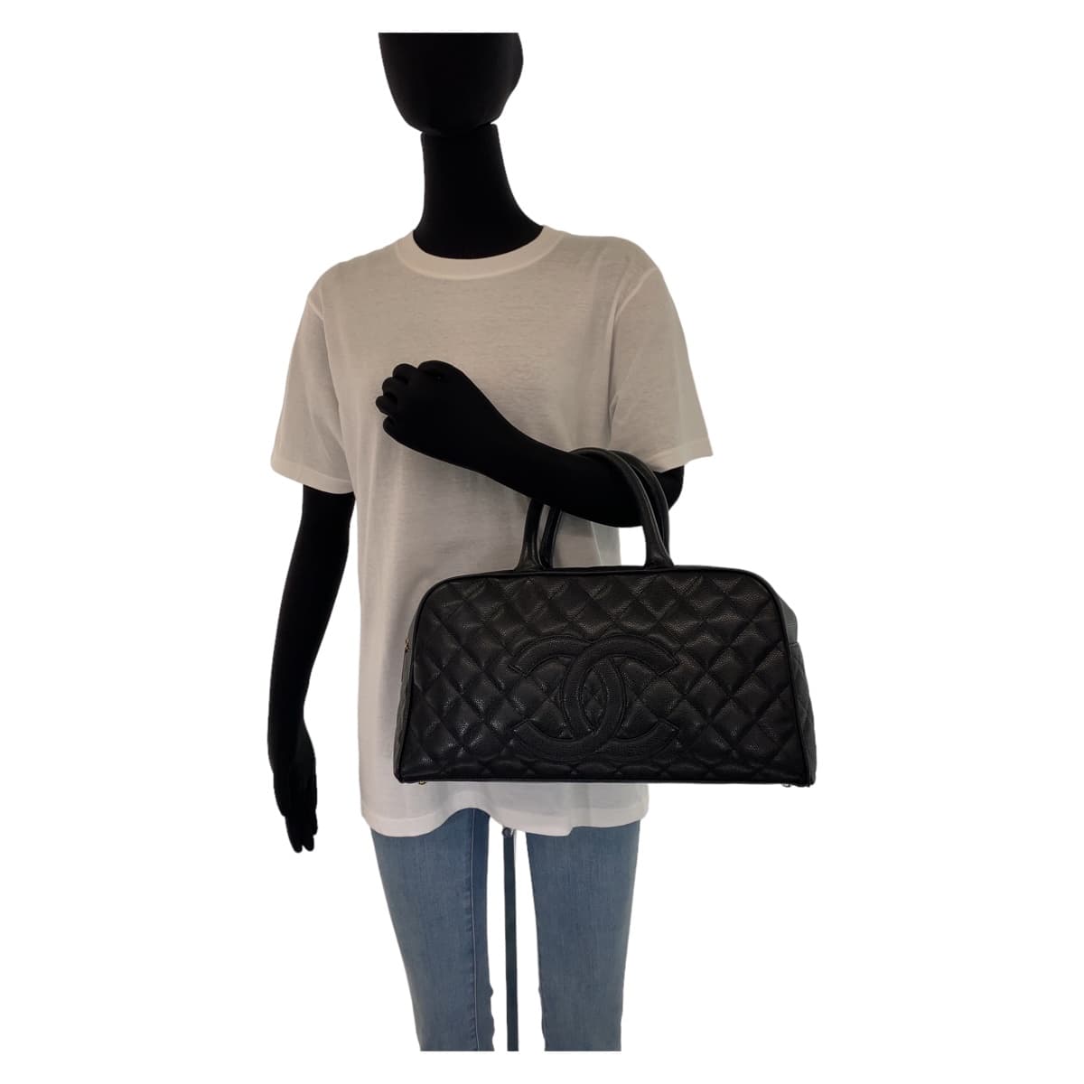 Chanel Caviar Skin Matelasse Handbag