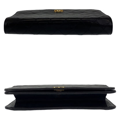 Chanel Vintage Lambskin Matelasse Shoulder Bag in New Condition
