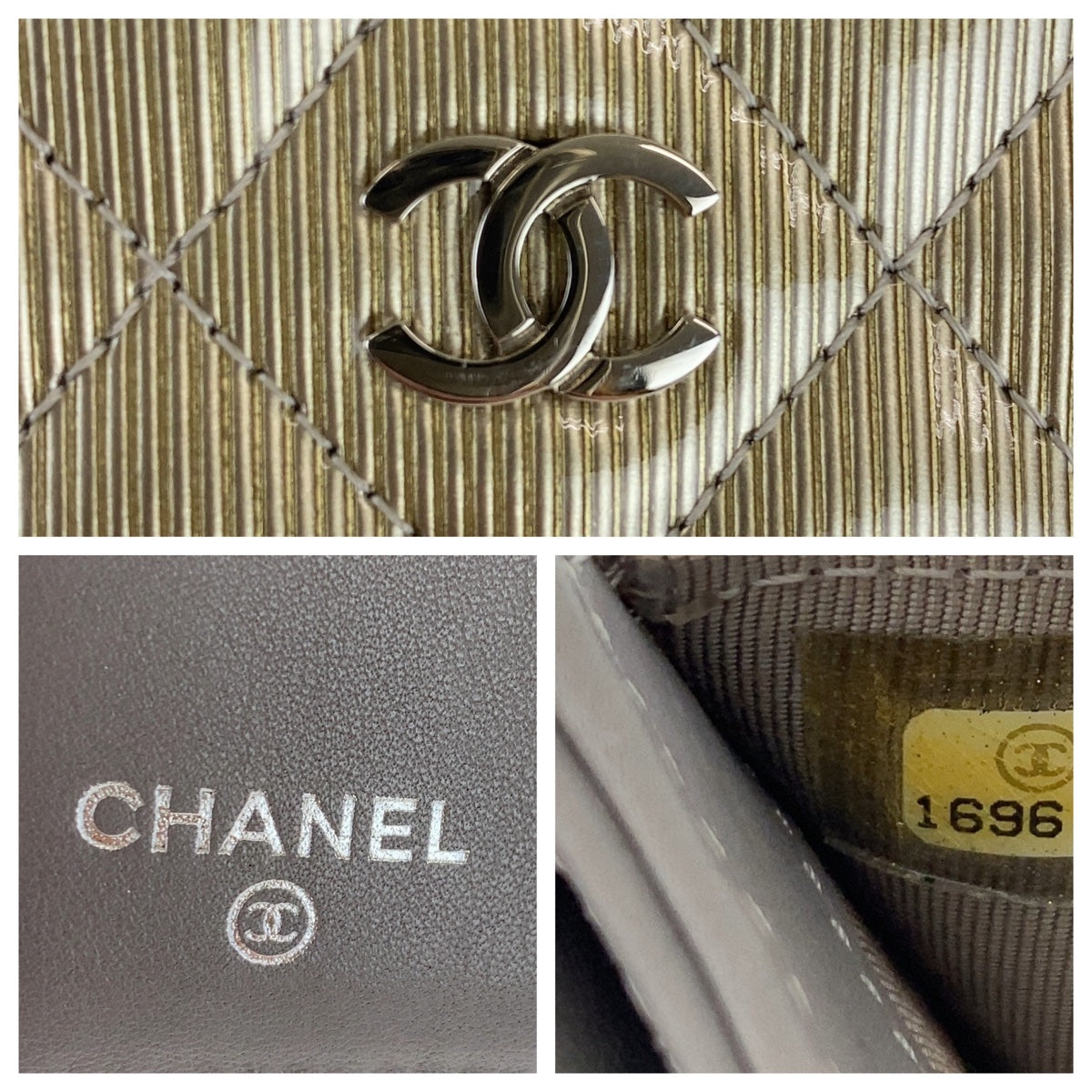Chanel Matelasse Coco Mark Compact Wallet