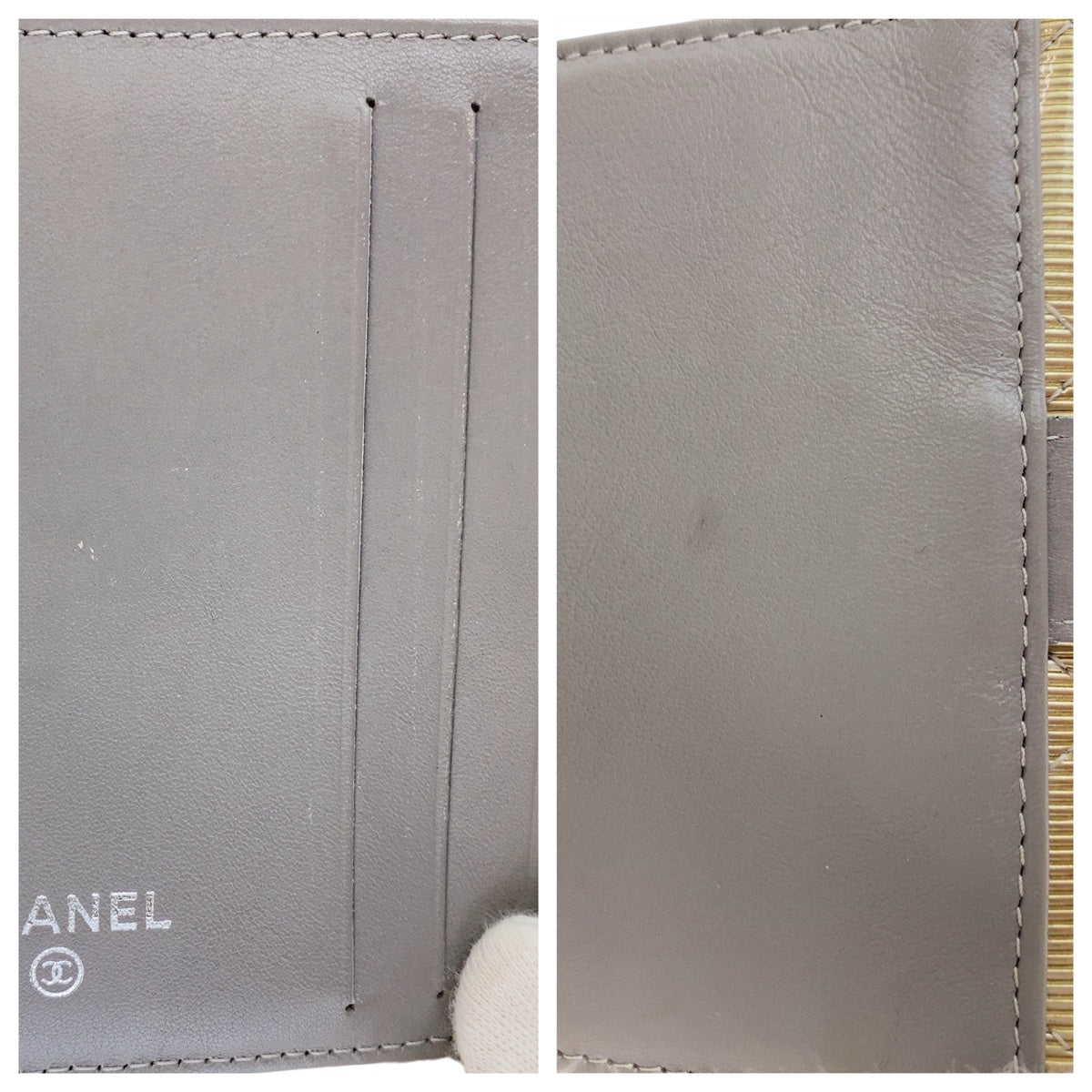 Chanel Matelasse Coco Mark Compact Wallet