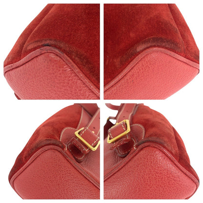 Gucci Bamboo Suede Leather Backpack