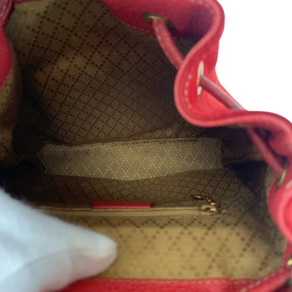 Gucci Bamboo Suede Leather Backpack