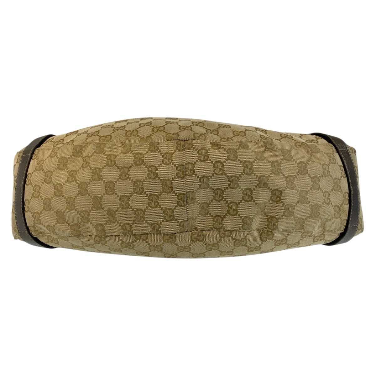 Gucci Abbey GG Canvas Leather Tote Shoulder Bag