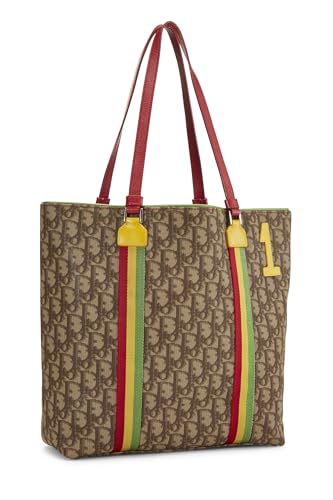 Dior, Brown Rasta Trotter Tote Bag, Brown