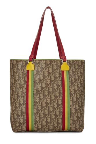 Dior, Brown Rasta Trotter Tote Bag, Brown
