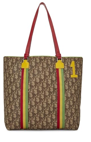 Dior, Brown Rasta Trotter Tote Bag, Brown