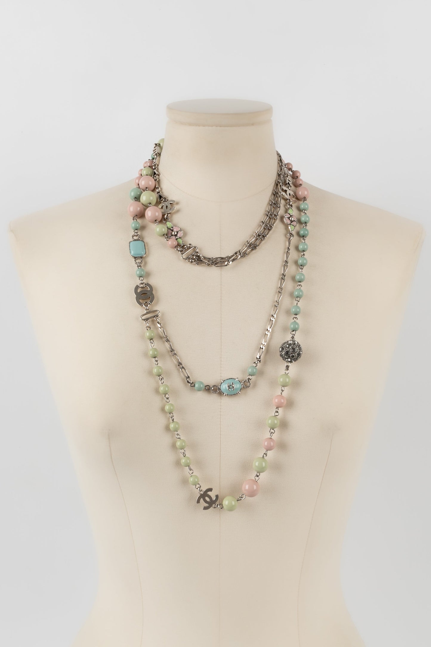 Collier pastel Chanel Croisire 2003