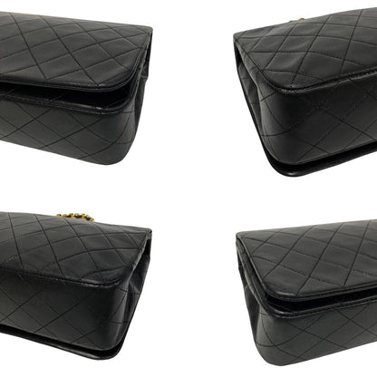 Chanel CC Quilted Leather Full Flap Bag Leather Crossbody Bag