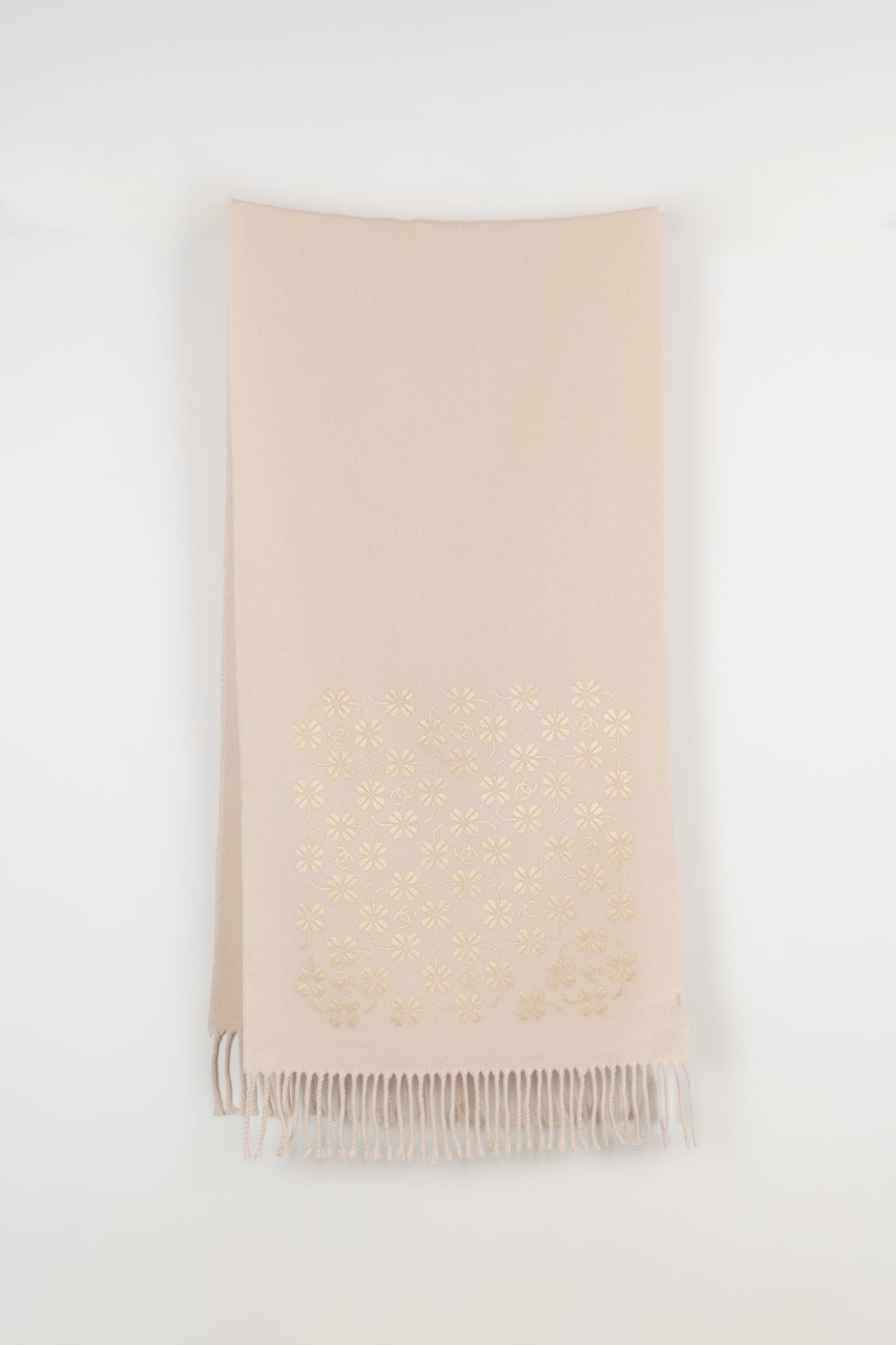 Echarpe en laine et cachemire Chanel