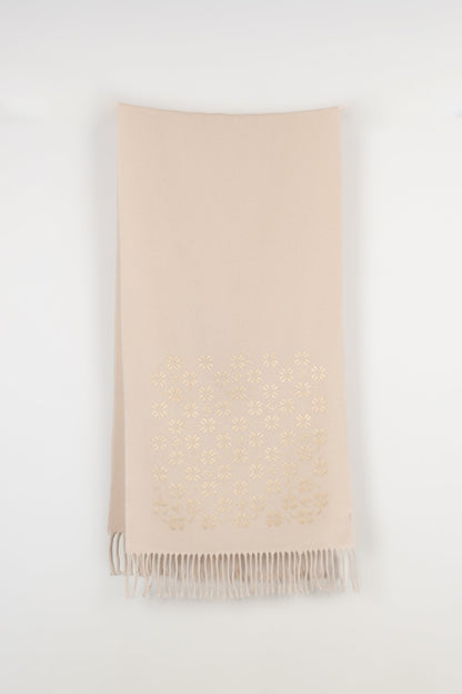 Echarpe en laine et cachemire Chanel