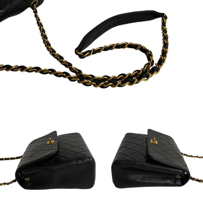 Chanel CC Quilted Leather Chain Crossbody Bag Leather Crossbody Bag