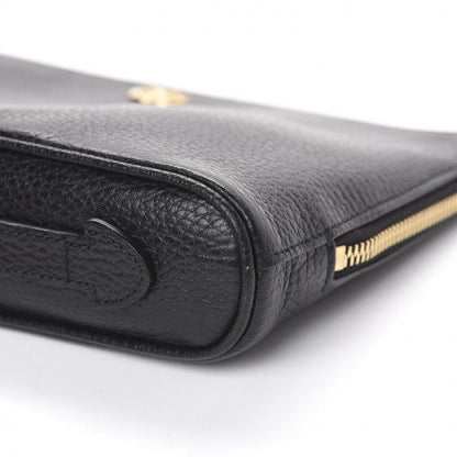 Gucci Calfskin GG Marmont Clutch in Black