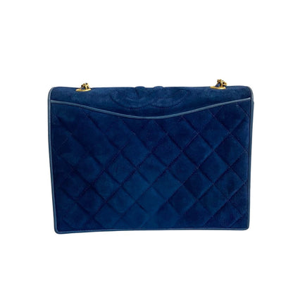 Chanel CC Suede Chain Shoulder Bag Suede Shoulder Bag 02493 in New Condition