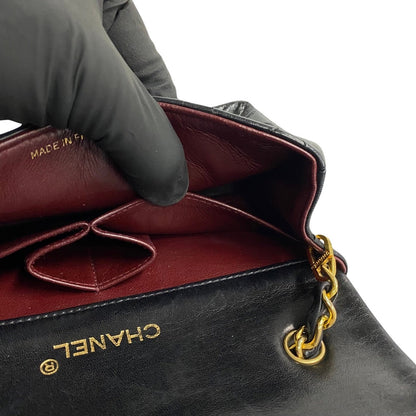 Chanel Mini CC Quilted Leather Full Flap Bag Leather Crossbody Bag