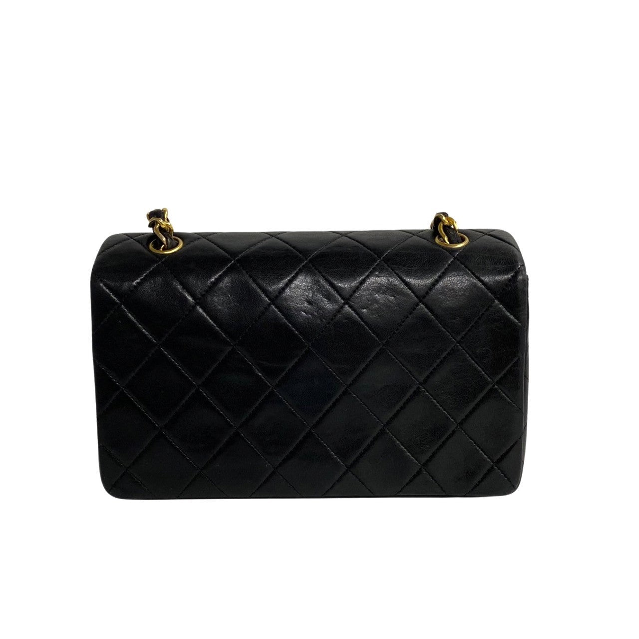 Chanel Mini CC Quilted Leather Full Flap Bag Leather Crossbody Bag