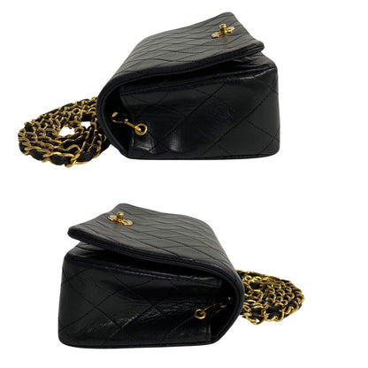 Chanel Mini CC Quilted Leather Full Flap Bag Leather Crossbody Bag