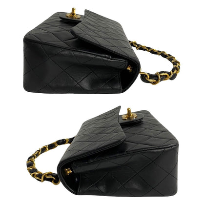 Chanel CC Matelasse Flap Top Handle Bag  Leather Handbag in New Condition