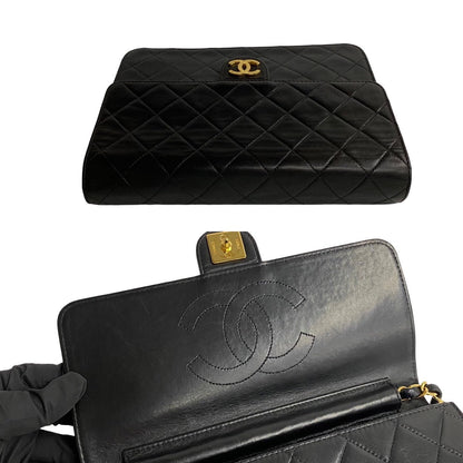 Chanel CC Matelasse Flap Bag  Leather Crossbody Bag in New Condition