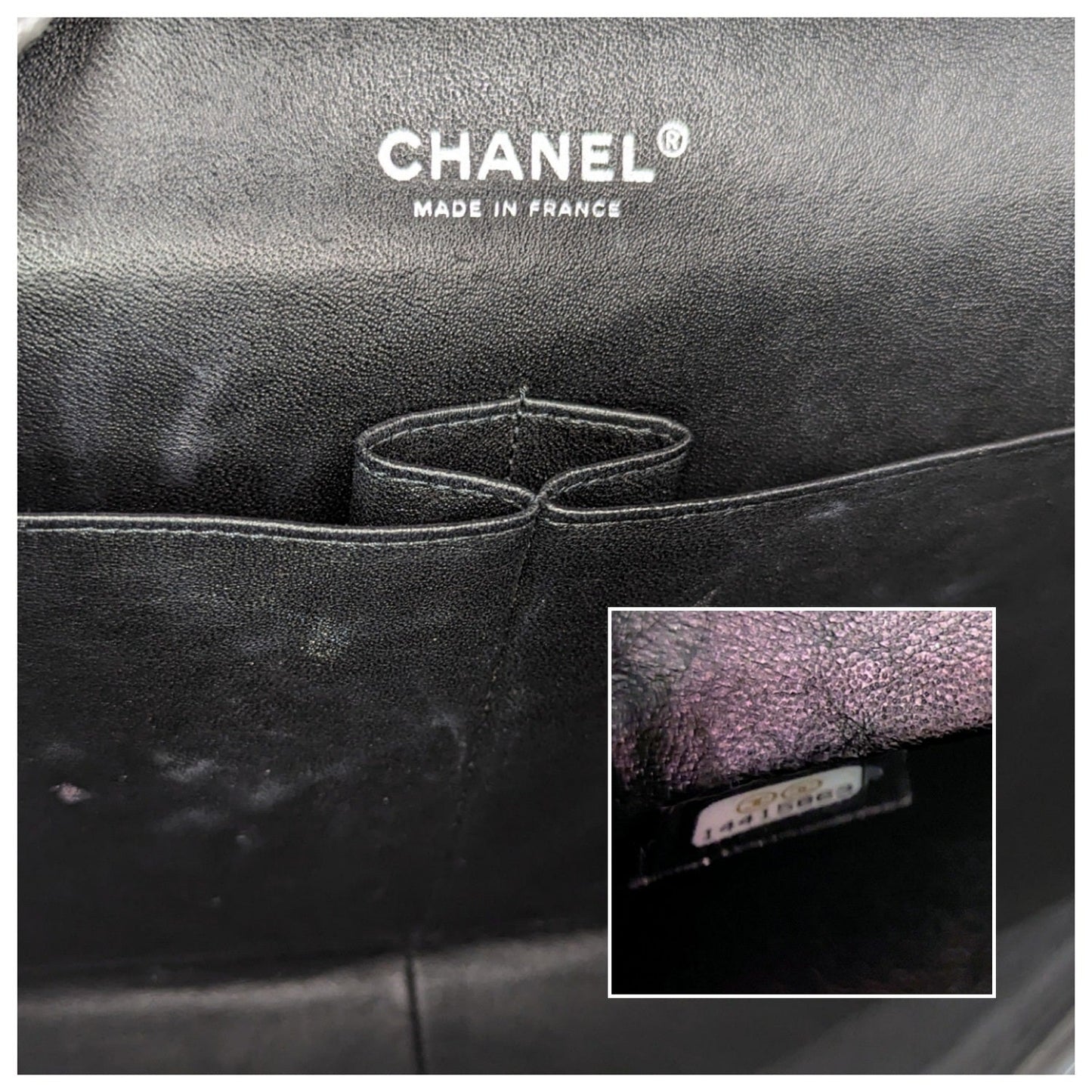 Chanel Patent Quilted Maxi Classic Double Flap Black