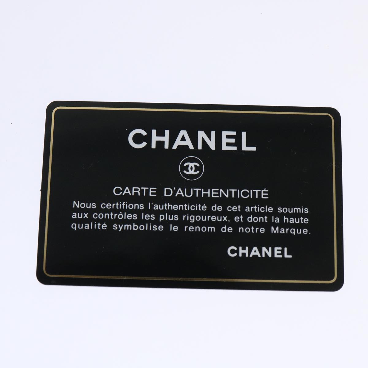 CHANEL Chain Shoulder Bag Tweed Blue CC 47496A