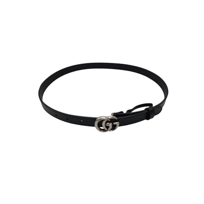 Gucci 20mm Leather Marmont Belt Sz 80/32