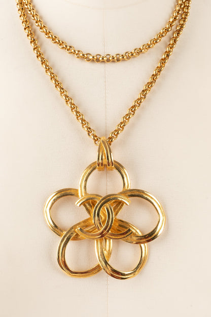 Collier pendentif Chanel Printemps 1996