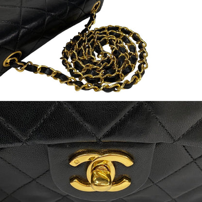 Chanel Mini Classic Single Flap Bag  Leather Crossbody Bag in New Condition