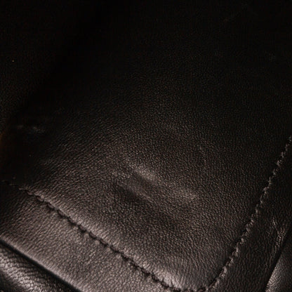 Black Chanel Medium Croc Embossed Lambskin 2.55 Reissue Double Flap Bag