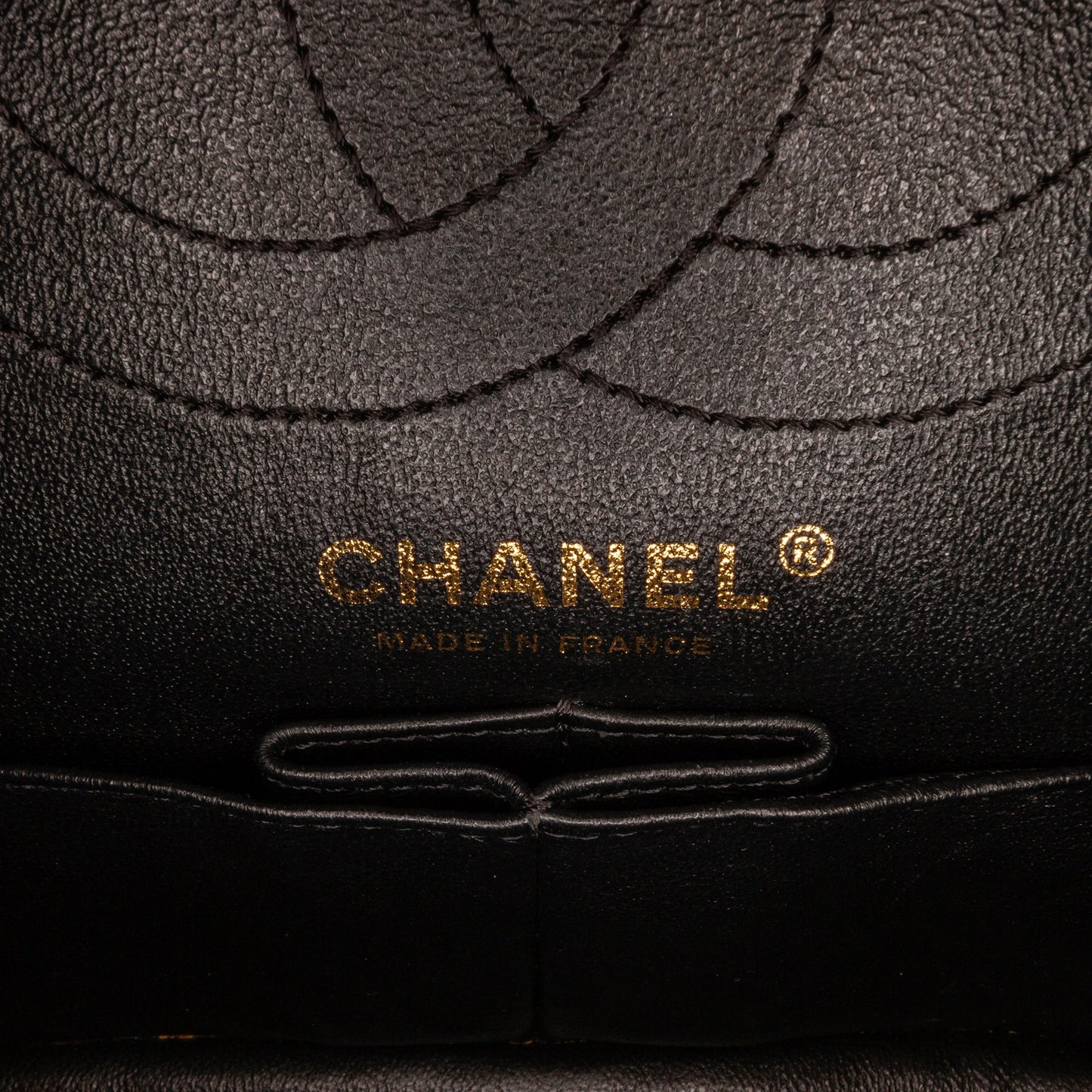 Black Chanel Medium Croc Embossed Lambskin 2.55 Reissue Double Flap Bag