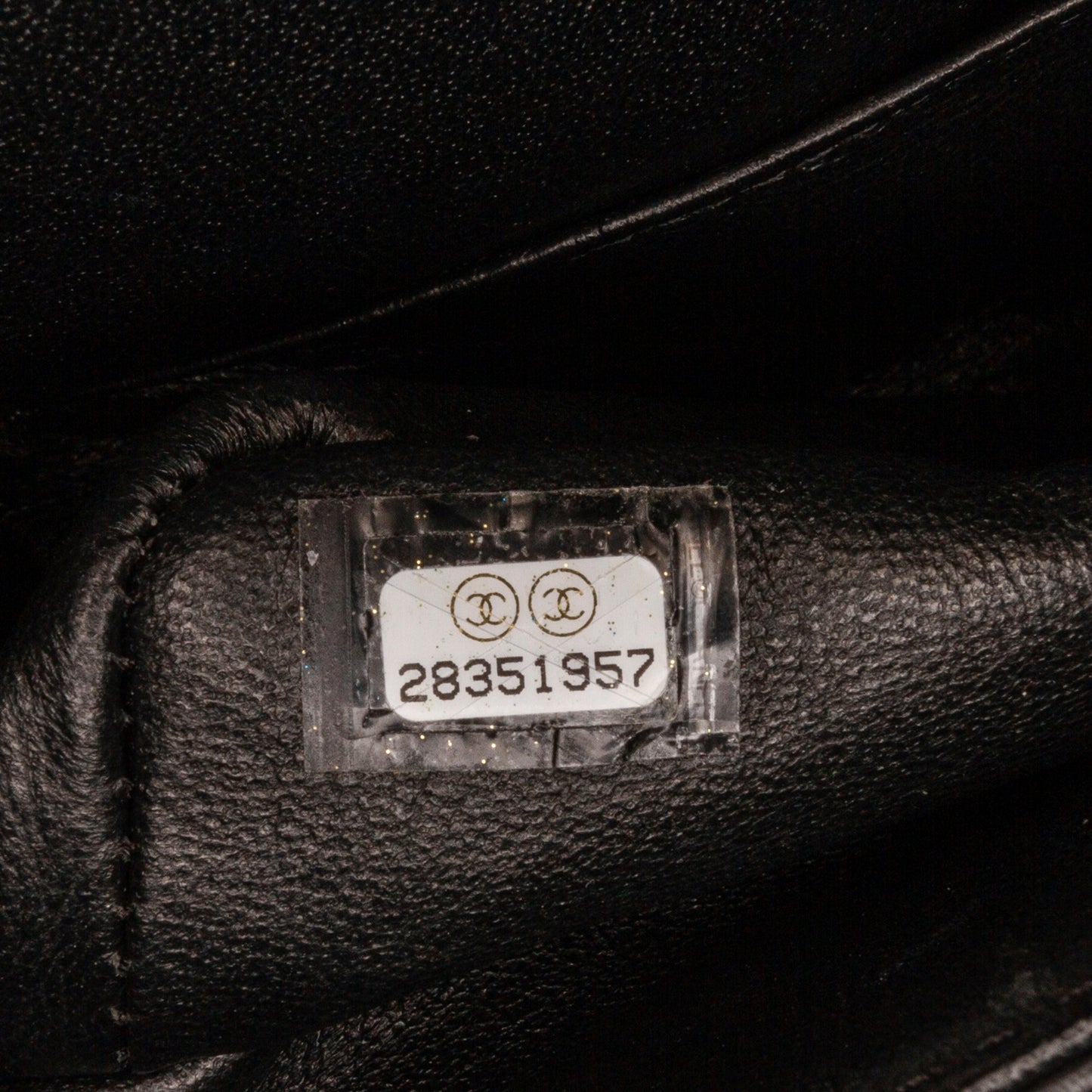 Black Chanel Medium Croc Embossed Lambskin 2.55 Reissue Double Flap Bag