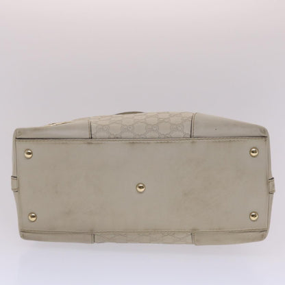 GUCCI  Shima Shoulder Bag Leather White 002404  49070