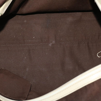 GUCCI  Shima Tote Bag Leather White  49072